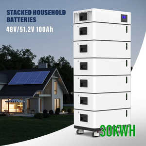 Sistema de Almacenamiento de Energía Doméstico de 10kW con Batería de 20kWh, Batería Solar de Fosfato de Hierro y Litio de 10kW 51.2V 48V 400Ah 200Ah - Product Image 3