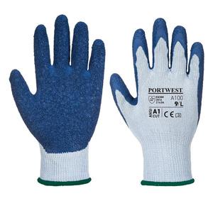 PORTWEST-Gant A100G4RXL Grip latex gris/bleu-GANTS EAN 5036108312030 - Product Image 1