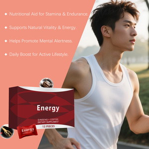 Caramelle Energetiche per Uomo con Ginseng e Caffè - Stimolante Naturale per Vitalità e Concentrazione, Basso MOQ e OEM - Product Image 2
