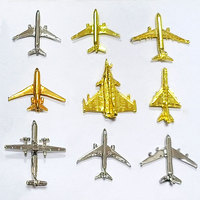 Épingles à revers en métal émaillé 3D personnalisées en gros, badges d'avion personnalisés, épingles à revers d'avion personnalisées