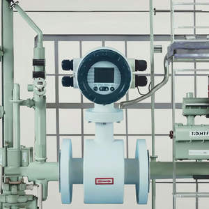 เครื่องวัดการไหลชนิดควบคุมระยะไกลแบบบูรณาการ Dn3-Dn3000แม่เหล็กไฟฟ้าเครื่องวัดการไหลของน้ำจากโรงงาน - Product Image 3