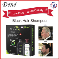 Alibaba DEXE Shampoing Colorant Cheveux Noirs Rapide en 5 Minutes Sans Ammoniac Sans PPD Ne Colle Pas au Cuir Chevelu Vente en Gros Usine OEM