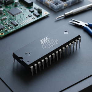 AT27C010-70PU PDIP-32 เซมิคอนดักเตอร์ หน่วยความจำไอซี EPROM 1Mb (128Kx8) OTP 5V 70ns - Product Image 3