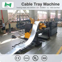 Ligne de production de chemins de câbles solides bleus pour une fabrication stable à haut rendement