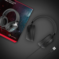 Professionelles RGB-Gaming-Headset mit ENC-Geräuschunterdrückungsmikrofon 7.1 Surround Sound Kabelgebundene Kopfhörer für PC PS4 PS5 Xbox