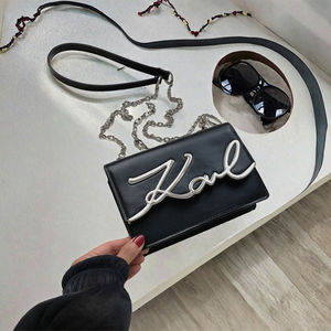 2025 bolsos de hombro tipo bandolera de cuero de lujo para mujer cuero genuino impermeable con cierre de cremallera a la moda y con estilo - Product Image 3