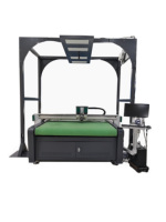 Máquina de Corte Digital de Tableros de Espuma de PVC KT, Cortadora Plana con Cámara CCD