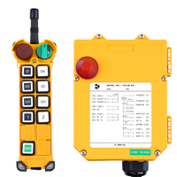 F24-8S 8 boutons treuil à levage unique grue treuil chariot élévateur Radio portable industriel Intelligent sans fil télécommande