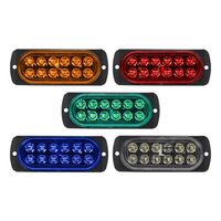 KEBOSIED 12V 24V 12LED Camion Lumière Latérale Grille Lumières Largeur Voyant