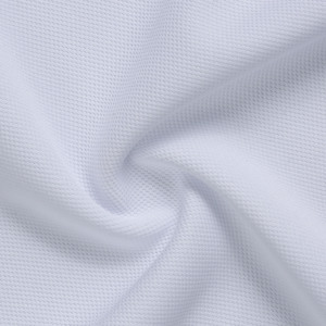 Tela de Polo de Piqué Reciclada <span class=keywords><strong>y</strong></span> Sostenible, Hecha de Poliéster Reciclado <span class=keywords><strong>y</strong></span> Botellas de Plástico Recicladas - Product Image 3
