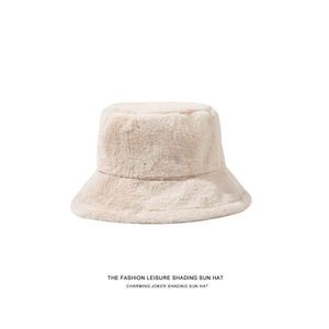 Sombrero de <span class=keywords><strong>Pescador</strong></span> para Niñas, Diseño ODM OEM, para Invierno, Felpa Gruesa, Protección para las Orejas, Estilo Japonés Versátil, Sombrero de Cubo Cálido para Mujer - Product Image 6
