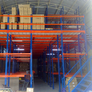 Planchers mezzanine en acier Rack Plancher surélevé Stockage Grenier Système de rayonnage pour le stockage en entrepôt - Product Image 4