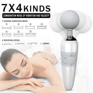 Vibrador de mão elétrico para massageador de cabeça e costas, produtos para massageador de couro cabeludo e pescoço, varinha massageadora para corpo - Product Image 6