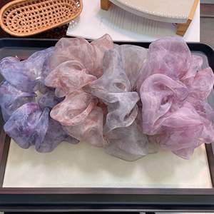 กิ๊บติดผมลายดอกไม้แบบใหม่ ผ้าเนื้อดี ขนาดใหญ่ สำหรับผู้หญิงและเด็กผู้หญิง - Product Image 3