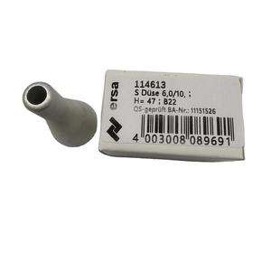 หัวฉีดบัดกรีแบบคลื่นเลือกสรร SMT Ersa รุ่น 114613 หัวฉีด 6.0/10.0 รูปทรงเพรียวบาง Versaflow <span class=keywords><strong>S</strong></span> หัวฉีด 6.0/10.0 H=47 B22 - Product Image 1