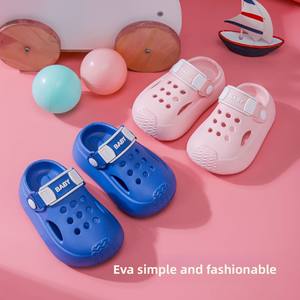 Sabots pour enfants, garçons et filles, été, respirants, semelle souple, antidérapants, anti-odeurs, à bout fermé, pantoufles de plage à la cheville - Product Image 5