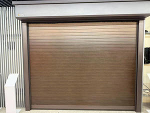 Puerta enrollable de gama alta Villa Seguridad Diseño personalizado Puerta automática de rulamiento - Product Image 5