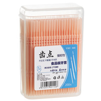 200 pièces en vrac bas prix boîte paquet menthe personnalisé brosse interdentaire en plastique choix dentaire cure-dents en gros