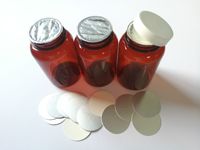 Joint de revêtement de joint de papier d'aluminium d'induction pour le pot cosmétique