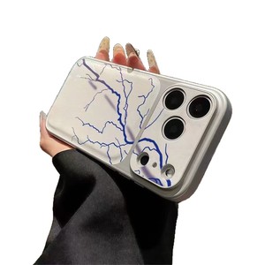 Custodia antiurto con supporto ispirata a Cool per modelli 17 <span class=keywords><strong>Pro</strong></span> Max, Nuova 16 <span class=keywords><strong>Pro</strong></span>, 15, in pelle di pecora con ampio finestra per il design - Product Image 5