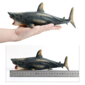 Juguete Educativo para Niños, Simulación de Tiburón <span class=keywords><strong>Megalodón</strong></span>, Manualidades de Animales Marinos, Modelo de Tiburón - Product Image 2