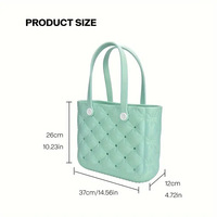 2025 personnalisé été caoutchouc grand Eva sac fourre-tout plage étanche femmes embrayages Silicone sac à main Eva sac fourre-tout sac de plage