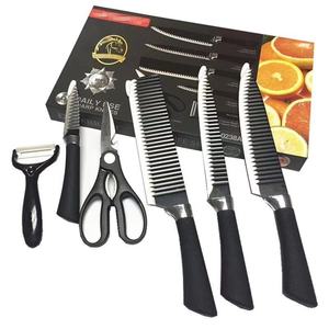 Daily Use Non-stick Coating <strong>5pcs</strong> sharp <strong>Knife</strong> <strong>Set</strong> in Gift Box - Product Image 1