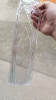 Support de plante en acrylique transparent en forme de U pour plantes grimpantes, vigne, lierre, treillis pour plantes en pot, intérieur et extérieur