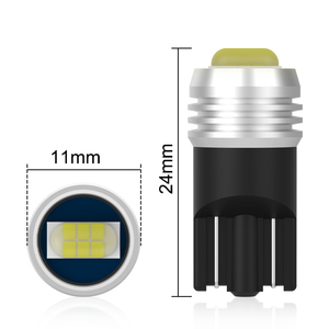 Nuevo Diseño T10, Bombillas LED para Automóvil W5W Blancas, Ámbar y Rojas, Luces LED para Automóvil, Sin Errores Canbus, CSP 7035, Luces Interiores LED, Luces de Lectura - Product Image 3