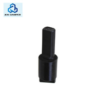 Amortisseurs de porte en plastique modernes personnalisés Jen, amortisseurs rotatifs à fermeture douce pour cuisine, salle de bain, atelier, appareils électroménagers
