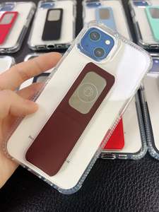 Béquille magnétique en cuir pour iPhone 16, 15, 14, <span class=keywords><strong>13</strong></span>, 12, 11 - Product Image 4