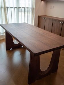 Mesa de Comedor de Madera Maciza Retro DISHI para Hoteles, Banquetes de Boda y Comedores - Product Image 5