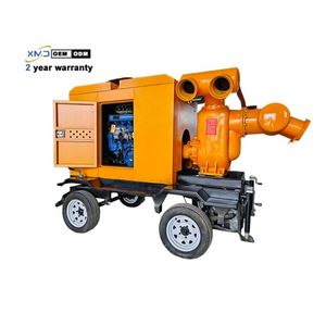 Pompe de drainage d'urgence à haut débit pour inondations, unité mobile diesel - Product Image 1