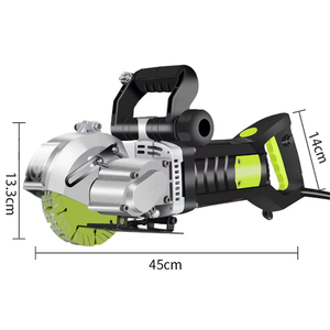 Machine de découpe de béton industrielle entièrement automatique à chaudement demandée pour surfaces murales, avec formage en une seule opération, sans poussière et alimentation hydraulique entièrement automatique - Product Image 5