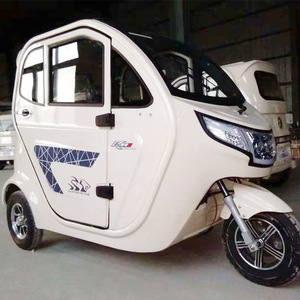 Held Electric Tricycle Closed <b>2</b> Seater <b>Passenger</b> Adult Mini Leisure Mobility Vehicle - Product Image 4