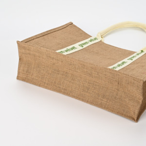 Custom Portable Linen Gift <strong>Bag</strong> Eco Protection Hot <strong>Jute</strong> <strong>Tote</strong> <strong>Bag</strong> for Commuting Shopping Firm Personalized Cotton <strong>Jute</strong> <strong>Tote</strong> <strong>Bag</strong> - Product Image 3