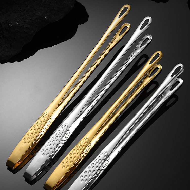 Multi function Tweezer Tong Extra Long Tweezer Tongs Stainless Steel Kitchen Food Tong Clip Pastry Clamp Barbecue Kitchen