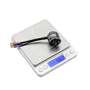 Moteur CC sans balais D2826 930KV EVO à <span class=keywords><strong>prix</strong></span> d'usine, <span class=keywords><strong>coque</strong></span> en aluminium CNC, 14P12N, couple élevé pour avion à voilure fixe/hélicoptère/robot - Product Image 2