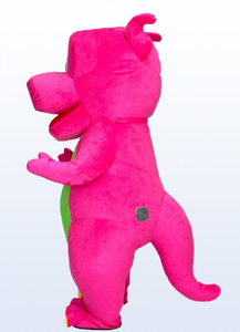 Disfraz Inflable de Barney, Lindo Disfraz de Mascota para Fiestas y Eventos, Alquiler de Disfraces de Barney y sus Amigos de 2.2m para Adultos - Product Image 2