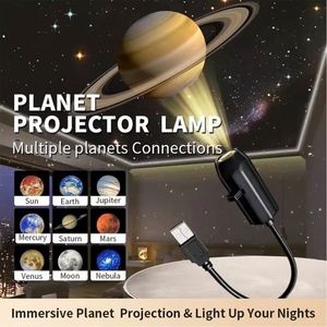 Galaxy Projector Portable Small Car Interior LED Replaceable Projector <b>Light</b> with USB <b>Sleep</b> Aid Home Ambient Starlight <b>Light</b> - Product Image 1