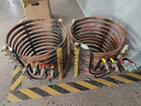 Fourneau de fusion à induction industriel pour cuivre, bronze, laiton (5kg, 10kg) et aluminium (3kg, 4kg, 5kg, 6kg) - Type basculant pour métaux