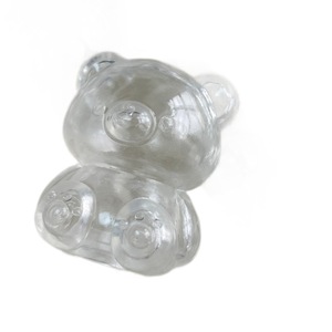 Venta al por mayor de bolas antiestrés de goma TPR huecas hechas a mano DIY, juguetes para apretar, juguetes blandos de descompresión DIY - Product Image 5