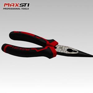 Penjualan Langsung Pabrik Tang Profesional Multifungsi Tang Lancip Aksesoris Presisi Tinggi 6in Tang Penjepit Anti Selip Peralatan Tangan - Product Image 6