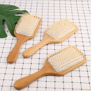 Spazzola per Capelli in Bambù con Logo Personalizzato, Spazzole Ecologiche in Legno per la Pulizia, Vendita all'Ingrosso - Product Image 2