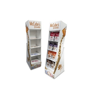 ชั้นวางสินค้าแบบตั้งพื้นทำจากกระดาษแข็ง, ชั้นวางสินค้าจากกระดาษลูกฟูก - Product Image 4