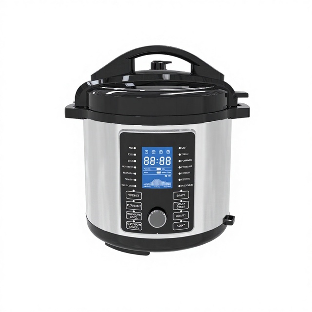 10L Stainless Steel Electric Digital Pressure Cooker & Rice Cooker 13-in-1 Multi-Functional Household Appliance