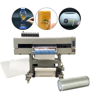 Proprinter Digital Inkjet Label Printing Machine A3 A2 A1 24 Inches I3200 Head DTF Uv Transfer Sticker Printer On Glass