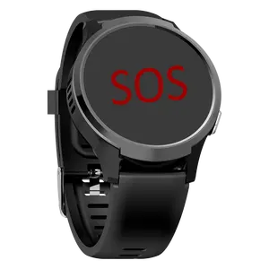 Anti-lost SOS panic button Geo-fence 4G GPS personal tracker watch for older parents