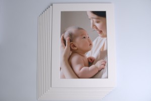 Off-trắng bevel cắt matboard khung với sự ủng hộ ban thanh lịch khung ảnh - Product Image 2