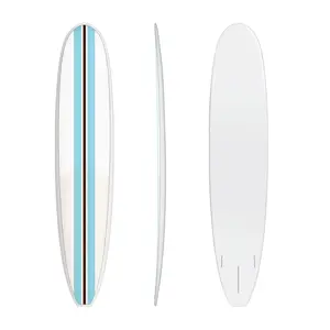 Buen diseño Stand Up Surf Board EPS Core Fibra de vidrio Longboard con correa para tabla de surf